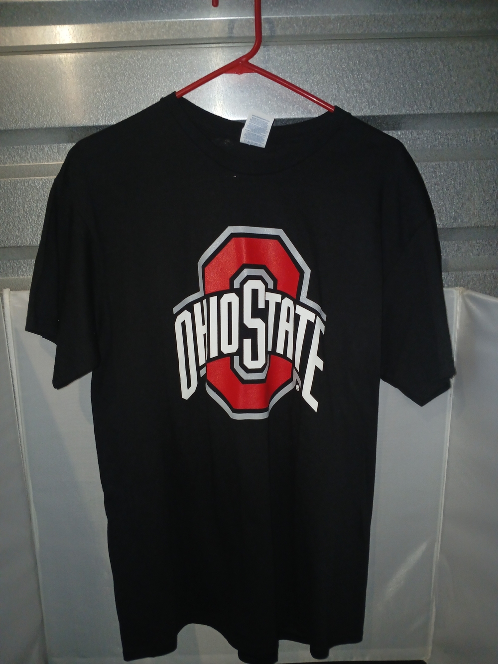 ​Ohio State Buckeyes NCAA Block O Logo Graphic T-Shirt Black Delta Size Large